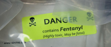 Fentanyl evidence bags